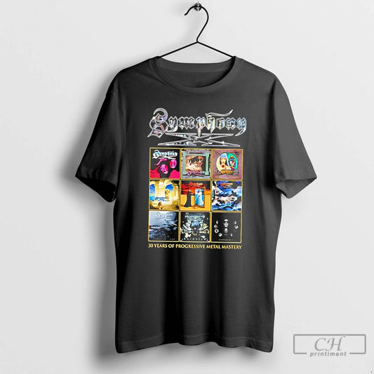 Classic Symphony X Discography 30th Anniversary T-Shirts, Hoodie, Sweatshirt | AU18TeeNovaLab.com