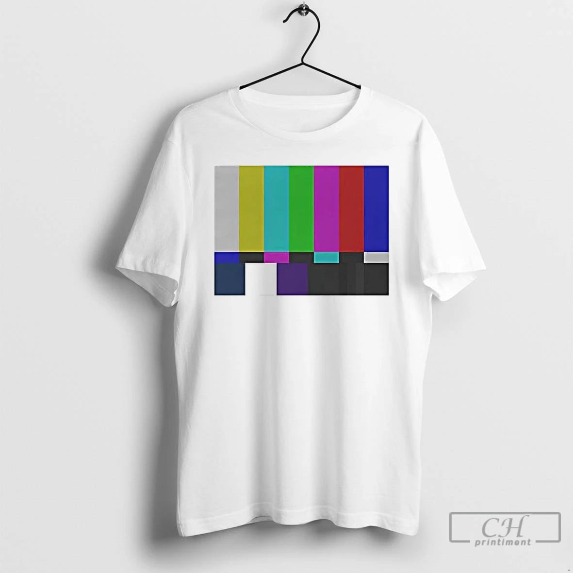 Classic Tv Test Pattern Color Bar T-Shirts, Hoodie, Sweatshirt | AU18TeeNovaLab.com