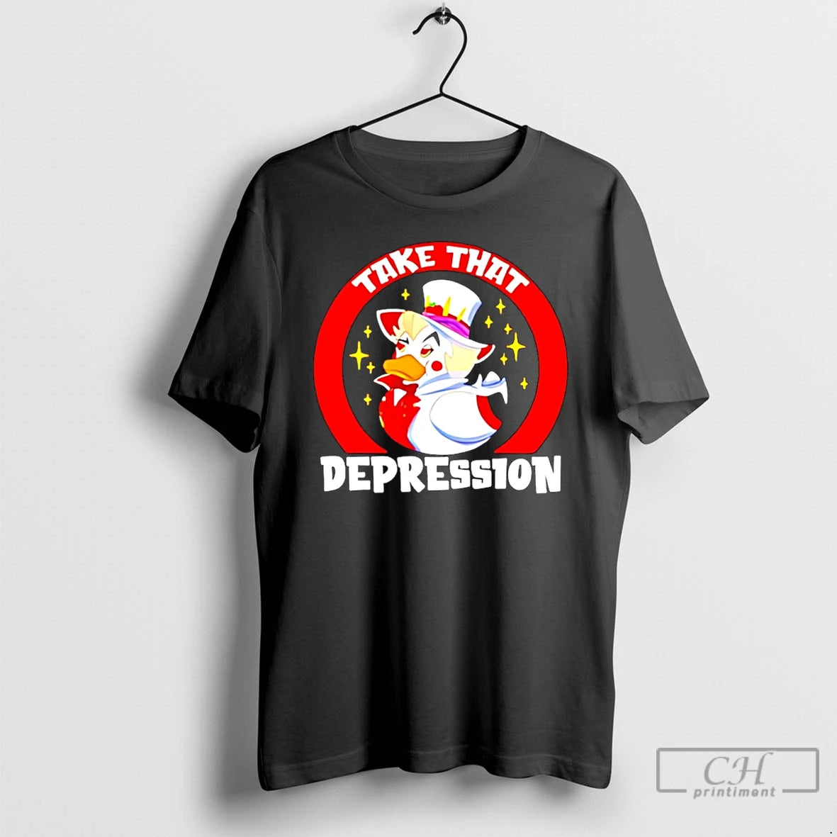Classic Take That Depression Rubber Duck Funny T-Shirts, Hoodie, Sweatshirt | AU18TeeNovaLab.com