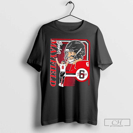 Classic Tampa Bay Buccaneers Baker Mayfield Collage Frame T Shirts