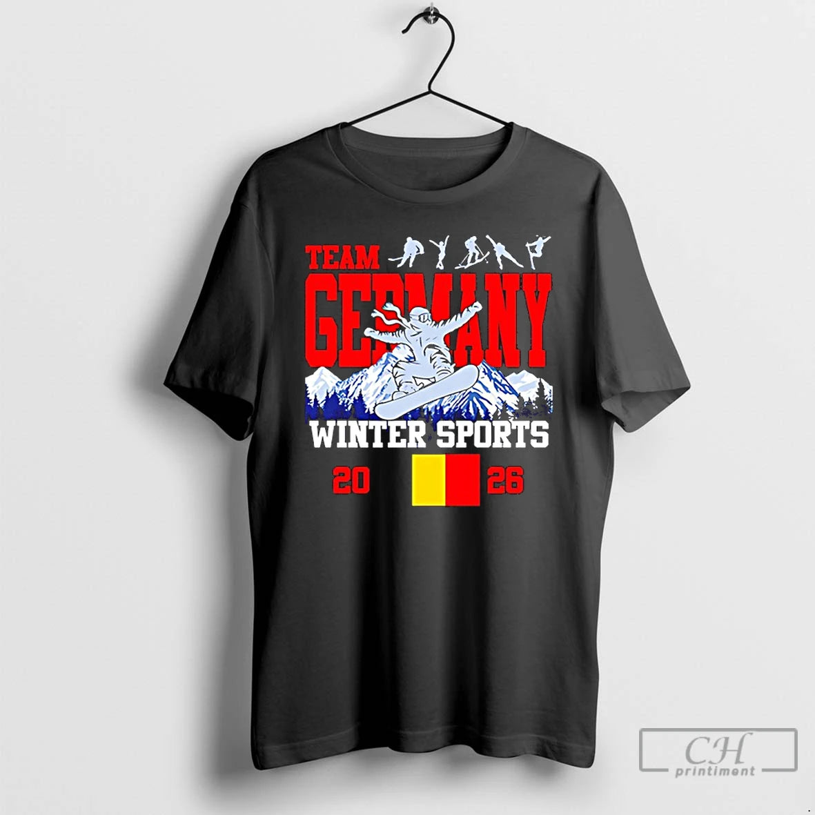 Classic Team Germany Winter Sports 2026 T-Shirts, Hoodie, Sweatshirt | AU18TeeNovaLab.com