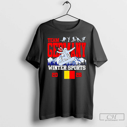 Classic Team Germany Winter Sports 2026 T-Shirts, Hoodie, Sweatshirt | AU18TeeNovaLab.com