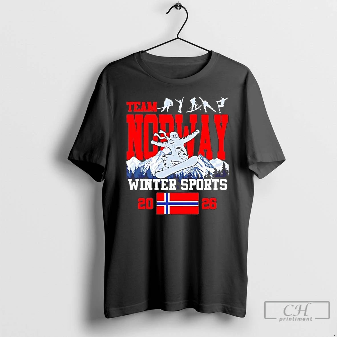 Classic Team Norway Winter Sports 2026 T-Shirts, Hoodie, Sweatshirt | AU18TeeNovaLab.com
