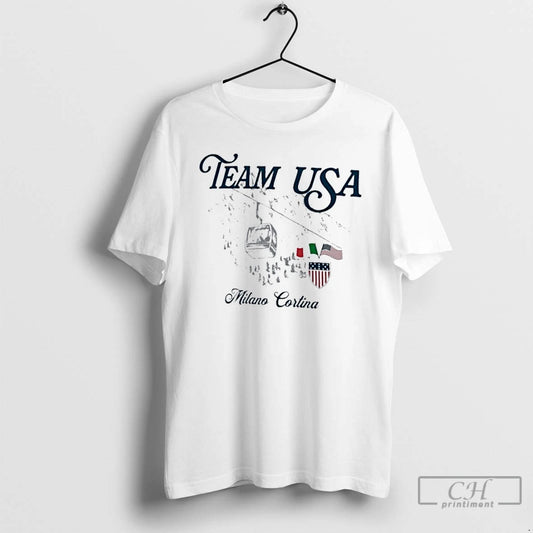 Classic Team Usa 2026 Milano Cortina T-Shirts, Hoodie, Sweatshirt | AU18TeeNovaLab.com