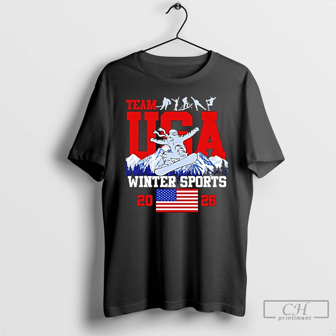 Classic Team Usa Winter Sports 2026 T-Shirts, Hoodie, Sweatshirt | AU18TeeNovaLab.com