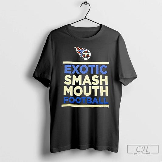 Classic Tennessee Titans Exotic Smash Mouth Football T Shirts