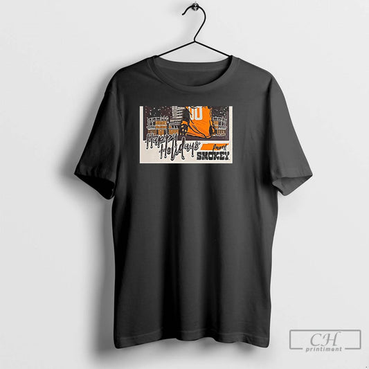 Classic Tennessee Volunteers University Happy Holidays T-Shirts, Hoodie, Sweatshirt | AU18TeeNovaLab.com