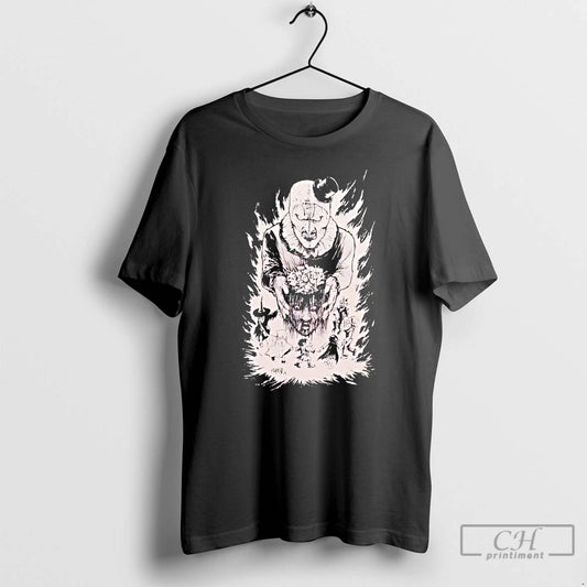 Classic Terrifier Art The Clown Candy Head T Shirts