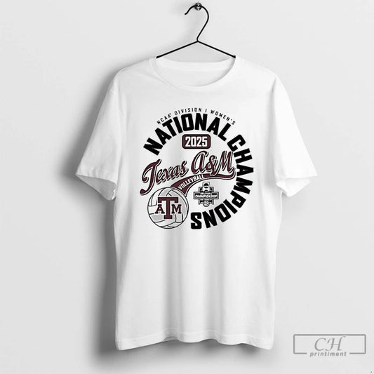Classic Texas Am Aggies 2025 Ncaa Division I Womens Volleyball National Champions T Shirts Sweater Hoodie, Sweatshirt