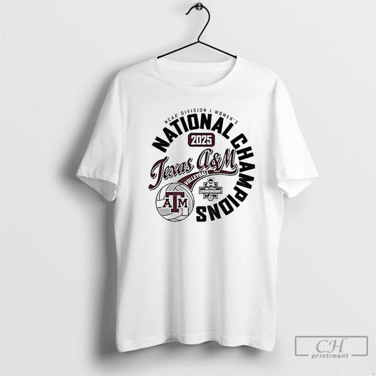Classic Texas Am Aggies Ncaa Division I Womens Volleyball Championship 2025 T-Shirts, Hoodie, Sweatshirt | AU18TeeNovaLab.com
