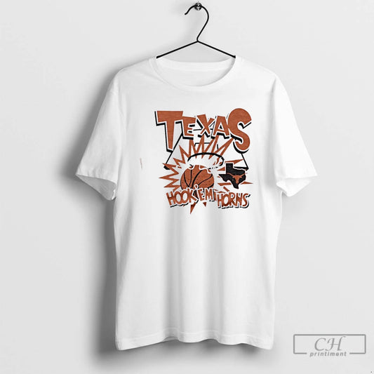Classic Texas Hook Em Horns Slam T-Shirts, Hoodie, Sweatshirt | AU18TeeNovaLab.com