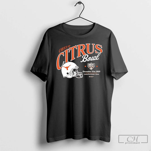 Classic Texas Longhorns 2025 Cheez It Citrus Bowl Helmet T-Shirts, Hoodie, Sweatshirt | AU18TeeNovaLab.com