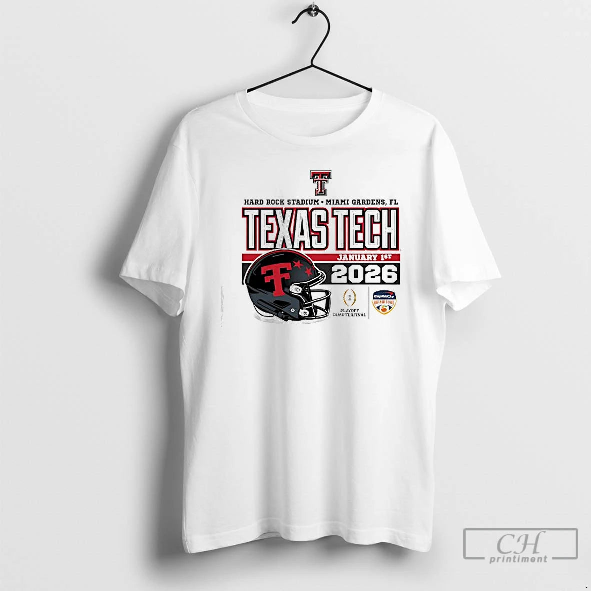 Classic Texas Tech 2025 Cfp January 1st 2026 Hard Rock Stadium T-Shirts, Hoodie, Sweatshirt | AU18TeeNovaLab.com