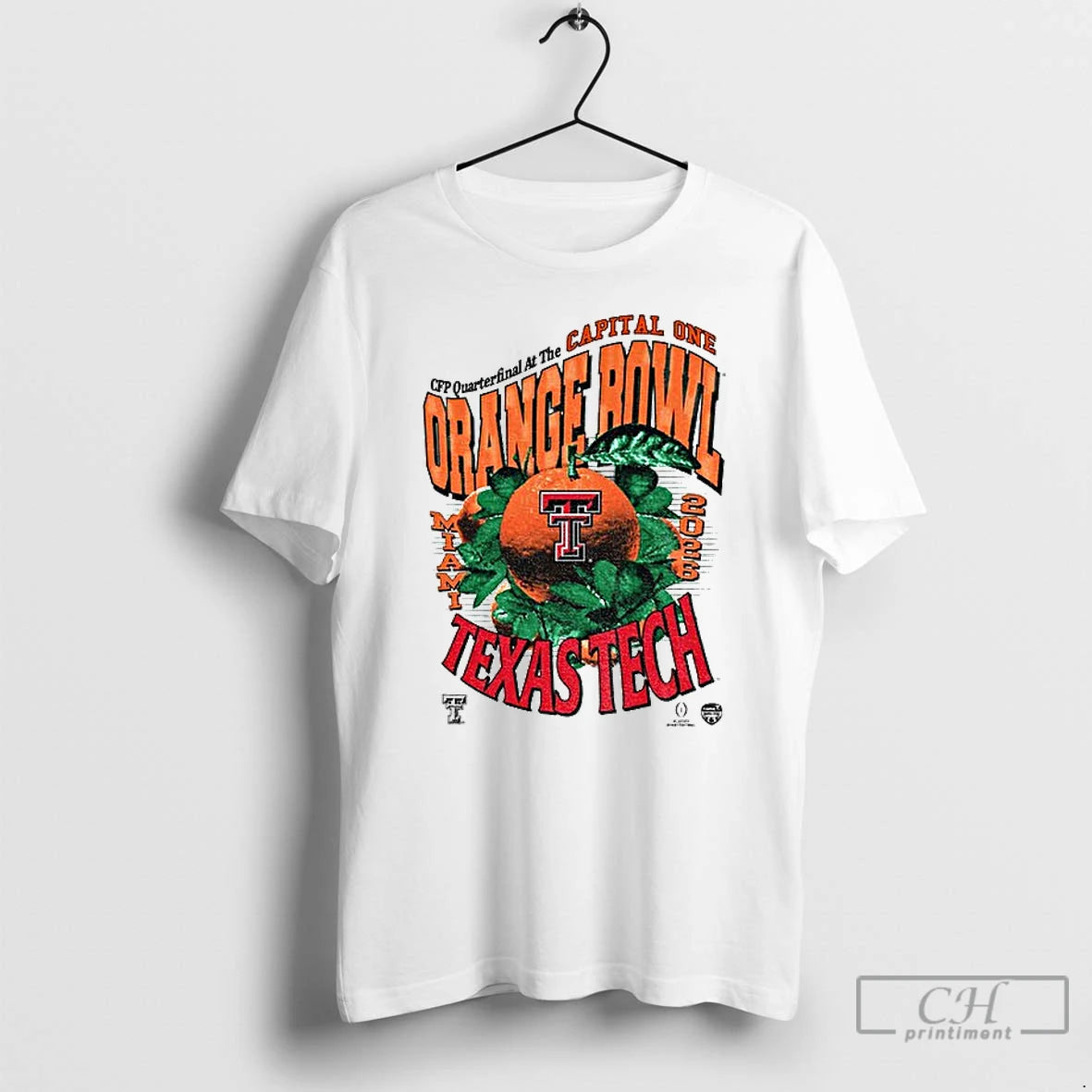 Classic Texas Tech Red Raiders Quaterfinal At The Capital One Orange Bowl Cfp T Shirts Hoodie, Sweatshirt
