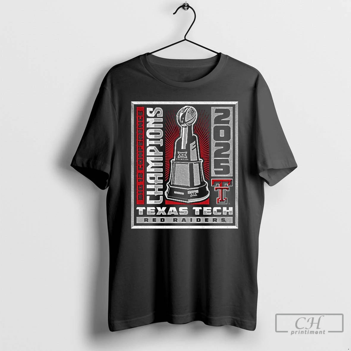 Classic Texas Tech Red Raiders Winner Win Trophy Big 12 Cfp Champion T Shirts Sweater Hoodie, Sweatshirt | AU18TeeNovaLab.com