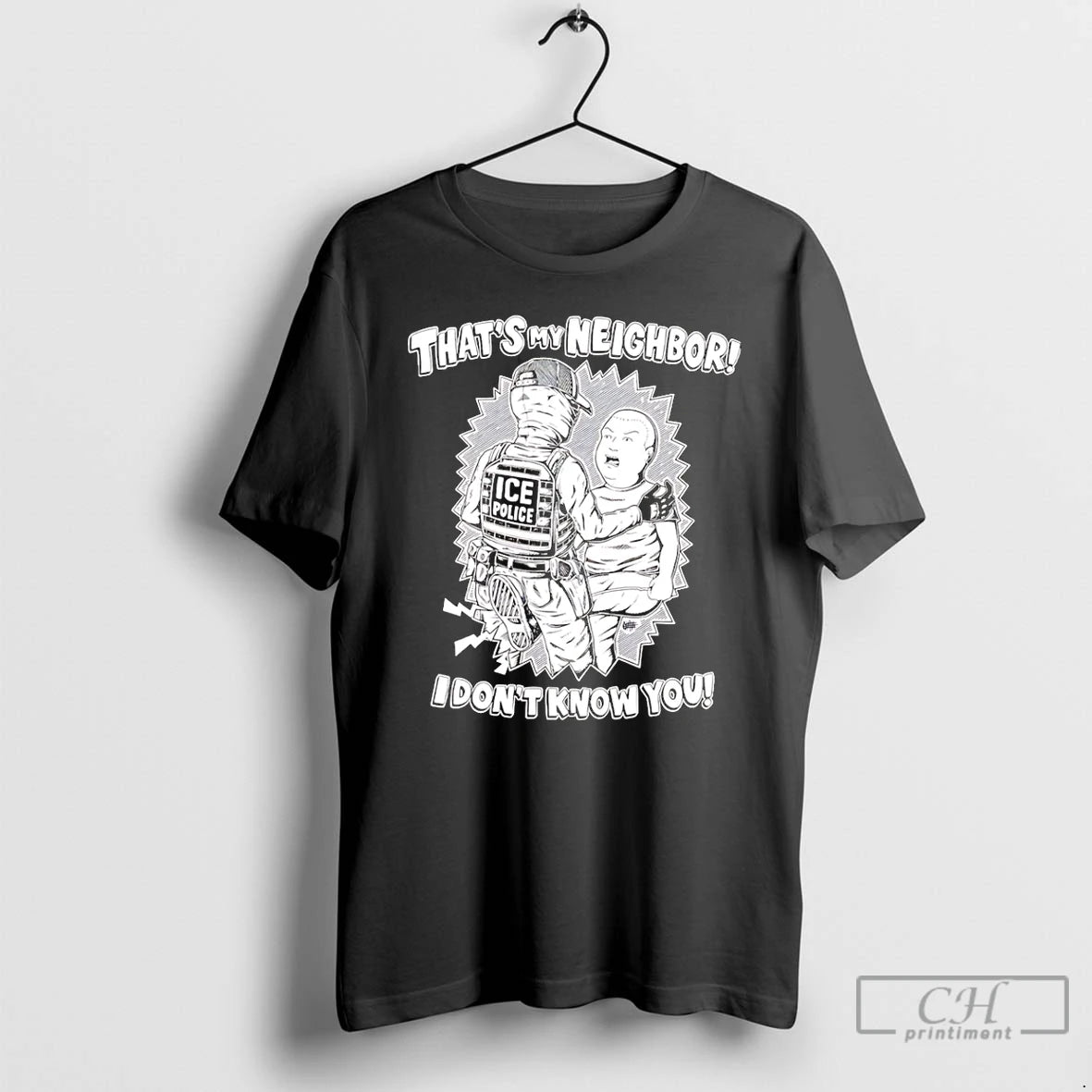 Classic Thats My Neighbor I Dont Know You Ice T-Shirts, Hoodie, Sweatshirt | AU18TeeNovaLab.com