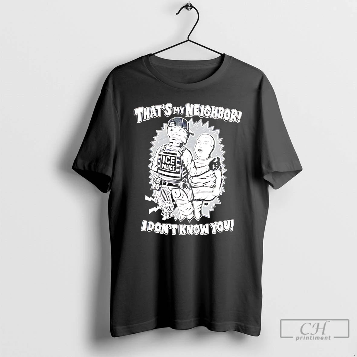 Classic Thats My Neighbor I Dont Know You T-Shirts, Hoodie, Sweatshirt | AU18TeeNovaLab.com