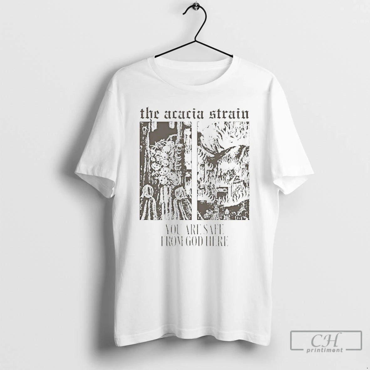Classic The Acacia Strain You Are Not Safe From Dogs Here World Gone T Shirts Hoodie, Sweatshirt | AU18TeeNovaLab.com