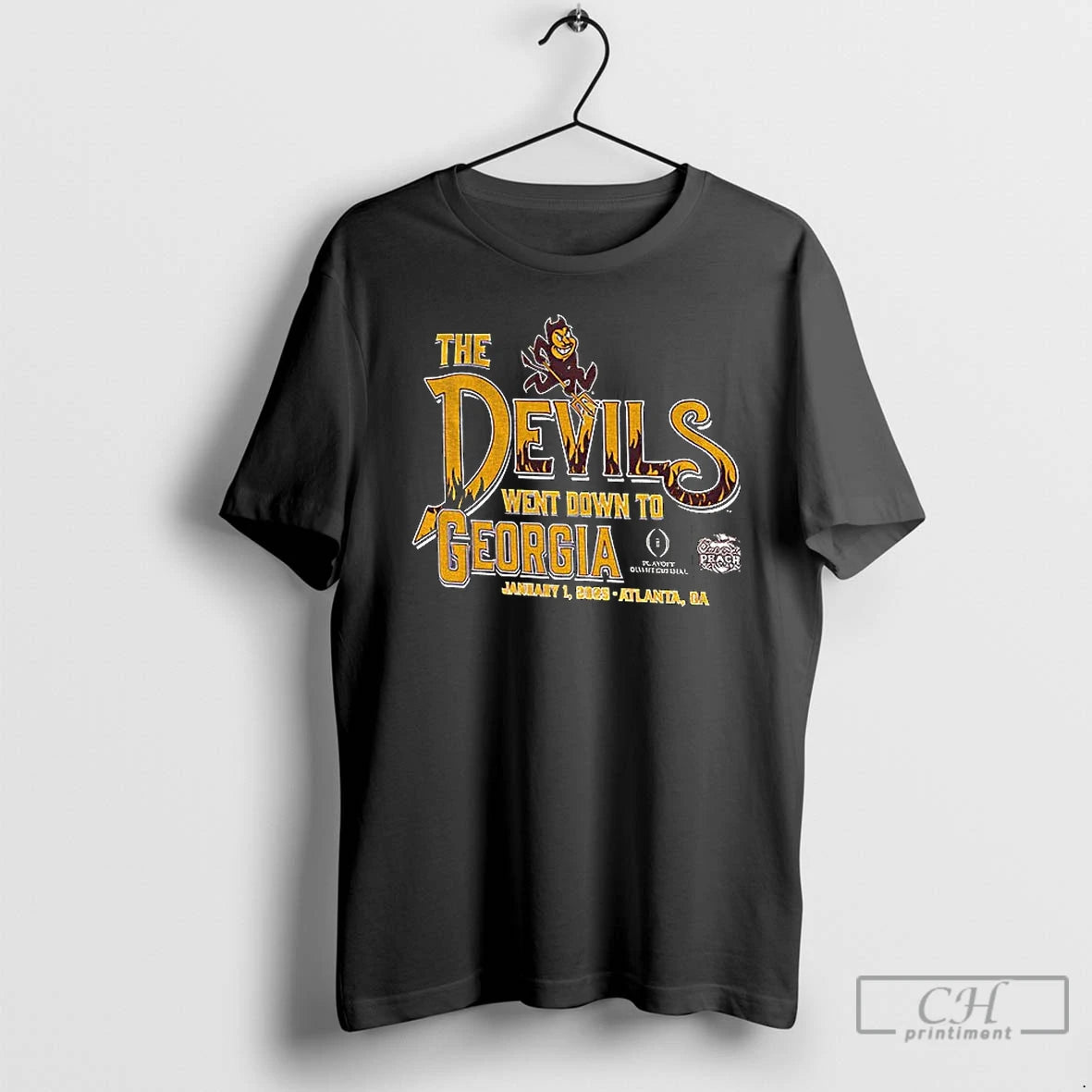 Classic The Arizona State Sun Devils Went Down To Georgia Jan 1 T Shirts Sweater Hoodie, Sweatshirt | AU18TeeNovaLab.com