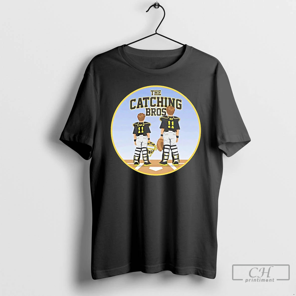 Classic The Catching Bros Jax 11 Baseball T-Shirts, Hoodie, Sweatshirt | AU18TeeNovaLab.com