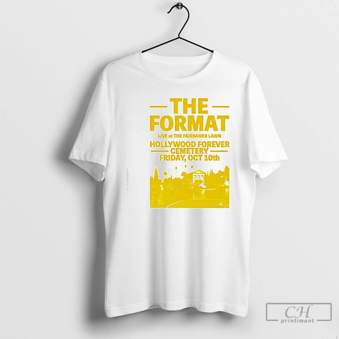 Classic The Format Los Angeles Ringer Live At The Fairbanks Lawn Hollywood Forever Cemetery T-Shirts, Hoodie, Sweatshirt