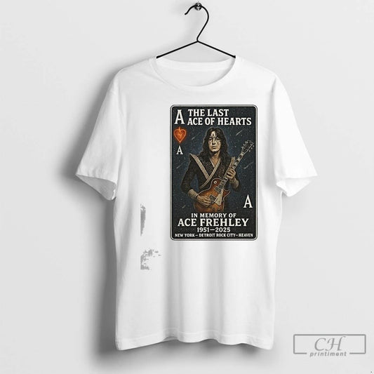 Classic The Last Ace Of Hearts In Memory Of Ace Frehley 1951 2025
