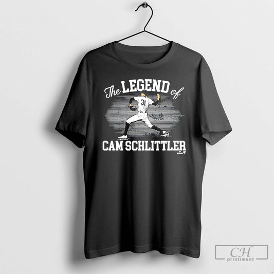 Classic The Legend Of Cam Schlittler Baseball Mlb T Shirts