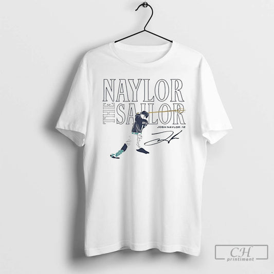 Classic The Naylor The Sailor Josh Naylor 12 Seattle Trident Signature T Shirts