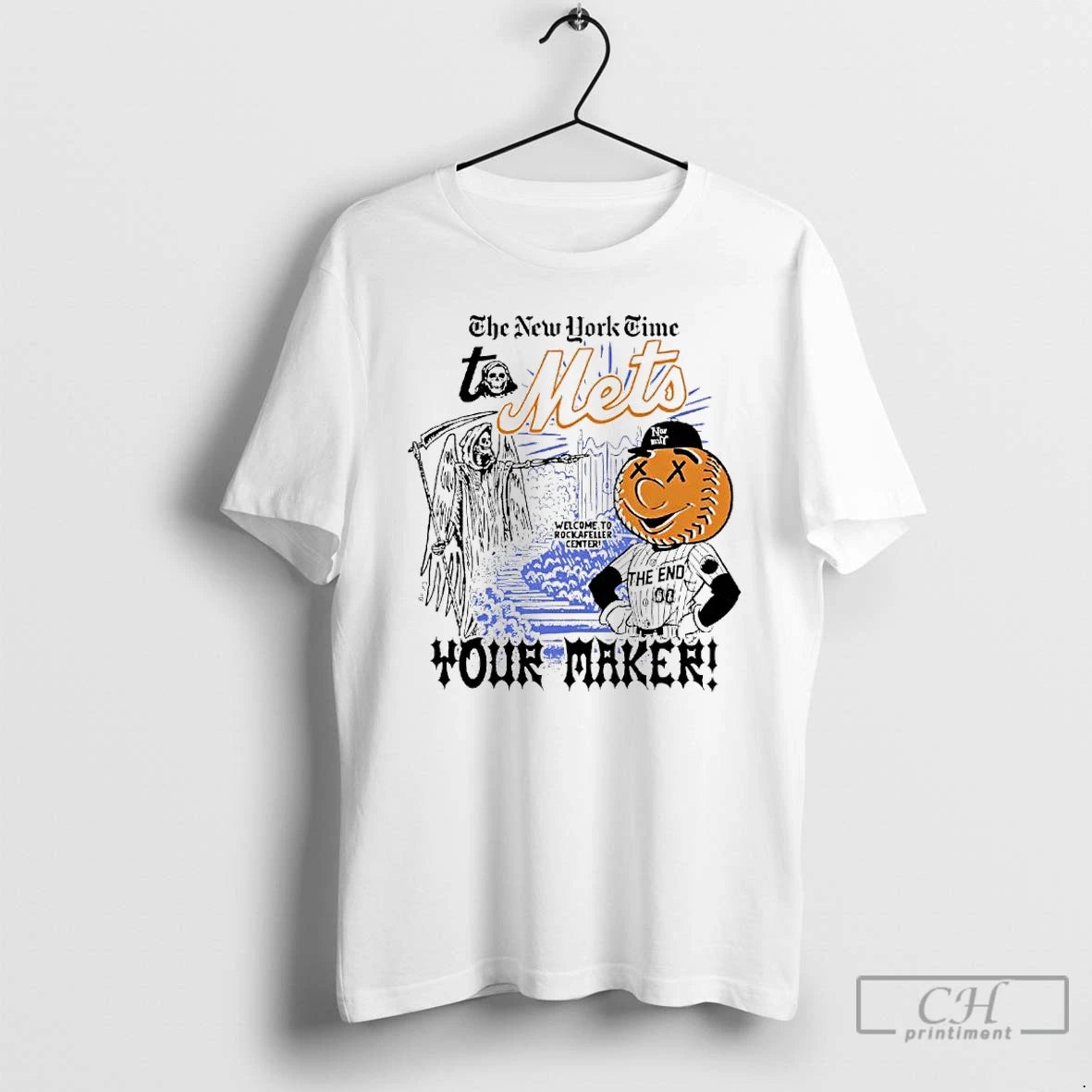 Classic The New York Time To Mets Your Maker T-Shirts, Hoodie, Sweatshirt | AU18TeeNovaLab.com