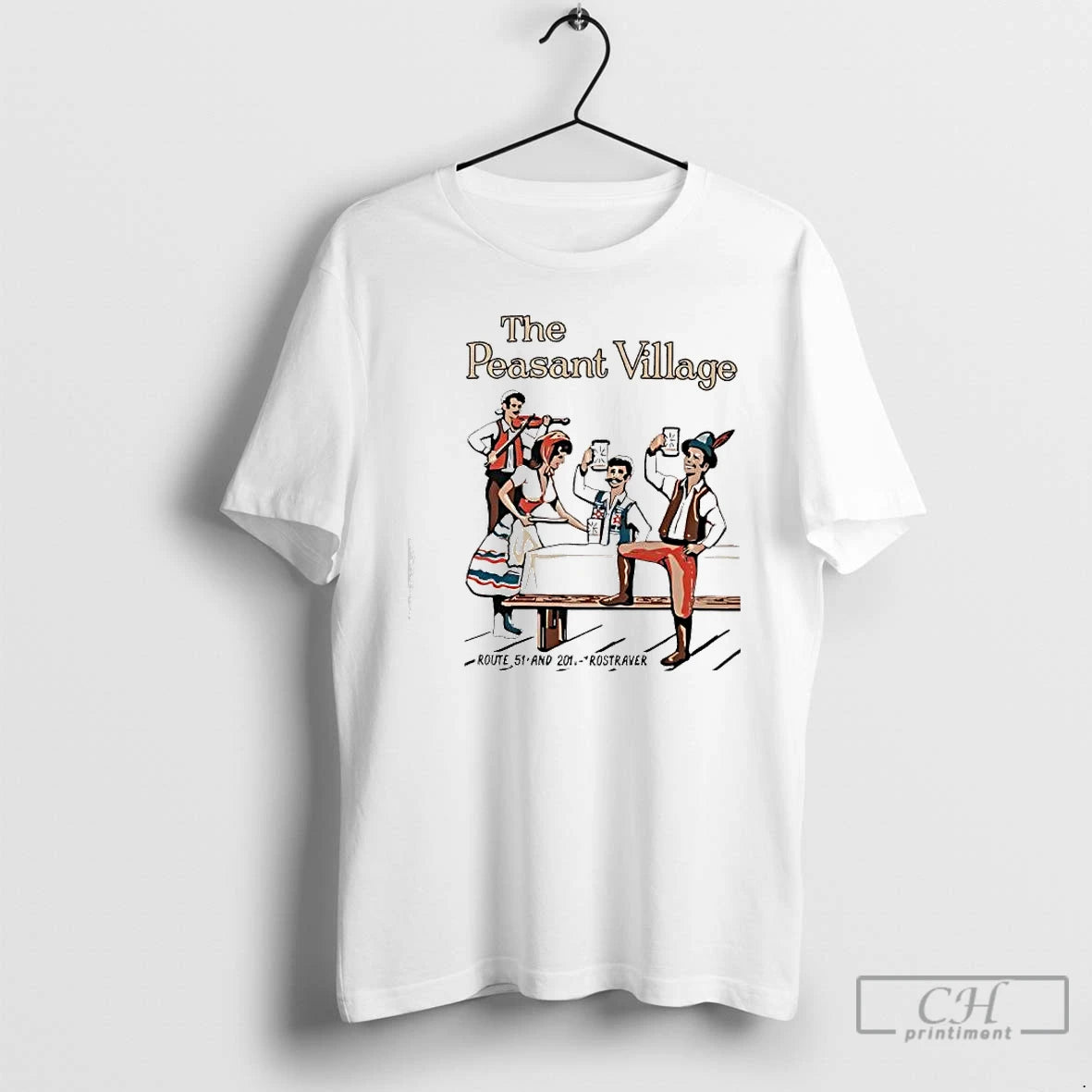 Classic The Peasant Village Rostraver Graphic T-Shirts, Hoodie, Sweatshirt | AU18TeeNovaLab.com