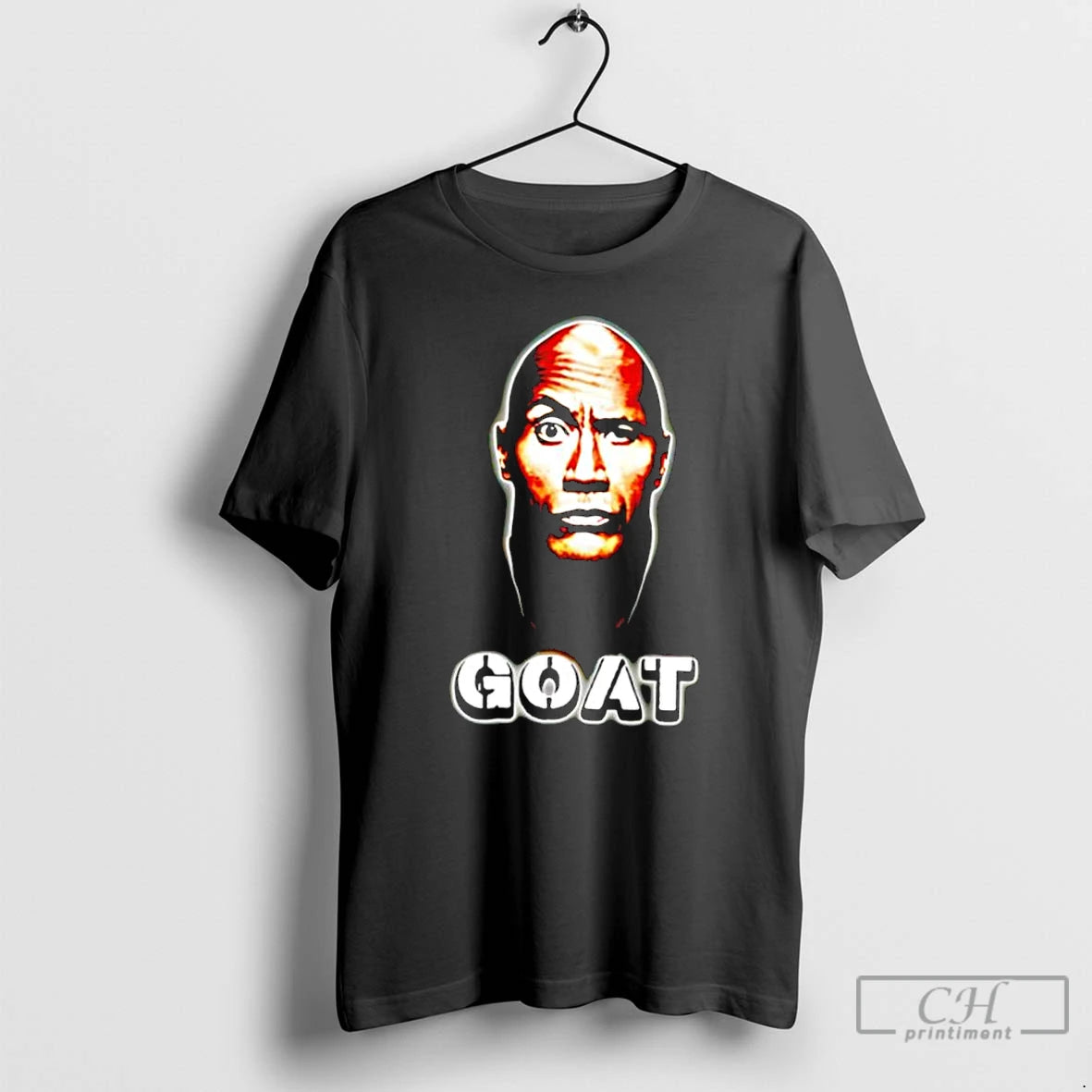Classic The Rock Johnson Face Goat