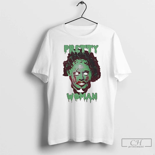 Classic The Texas Chainsaw Massacre Pretty Woman T-Shirts, Hoodie, Sweatshirt | AU18TeeNovaLab.com