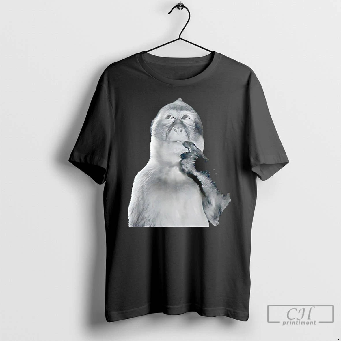 Classic Thinking Monkey Meme T-Shirts, Hoodie, Sweatshirt | AU18TeeNovaLab.com