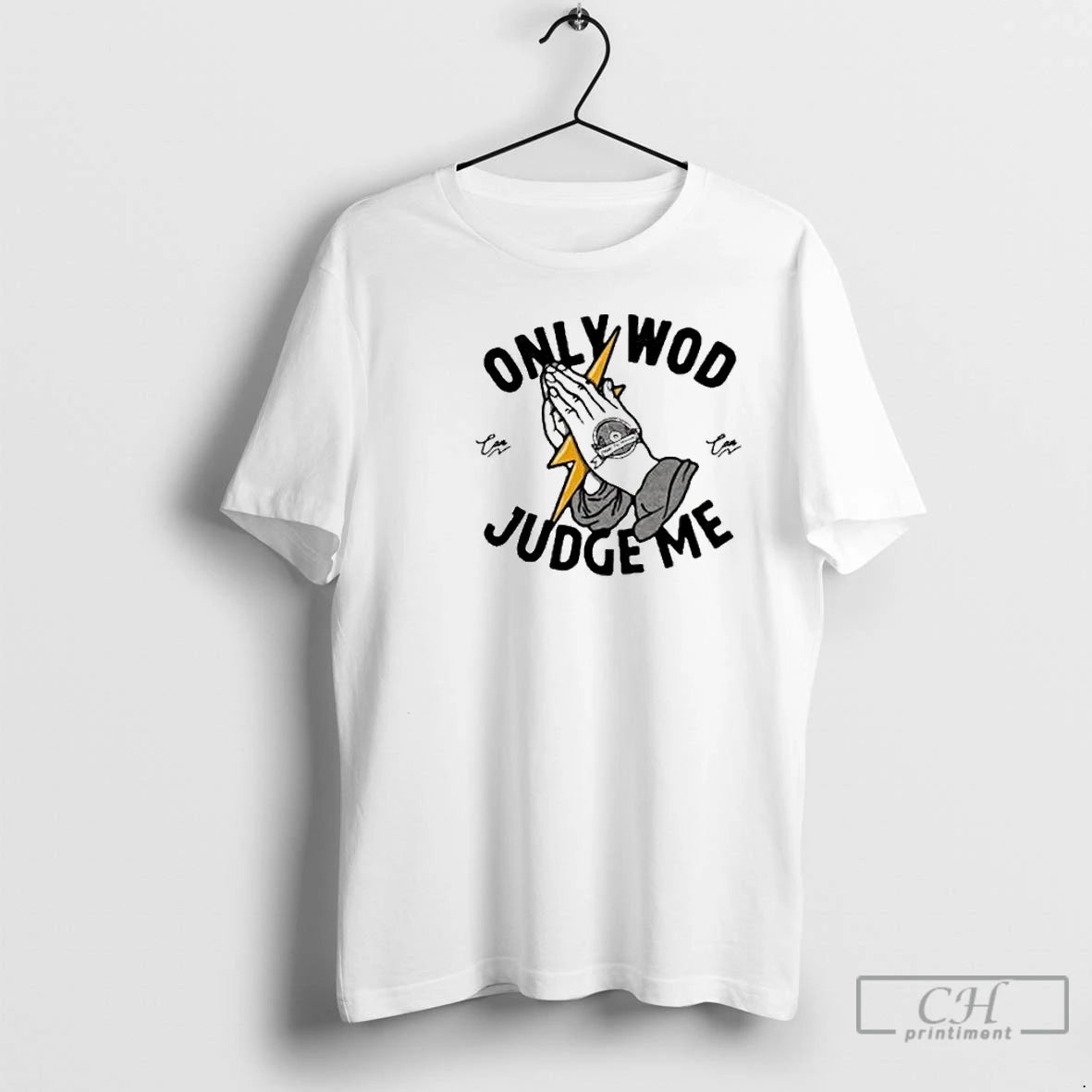 Classic Thundernoise Only Wod Can Judge Me Circle White T-Shirts, Hoodie, Sweatshirt | AU18TeeNovaLab.com