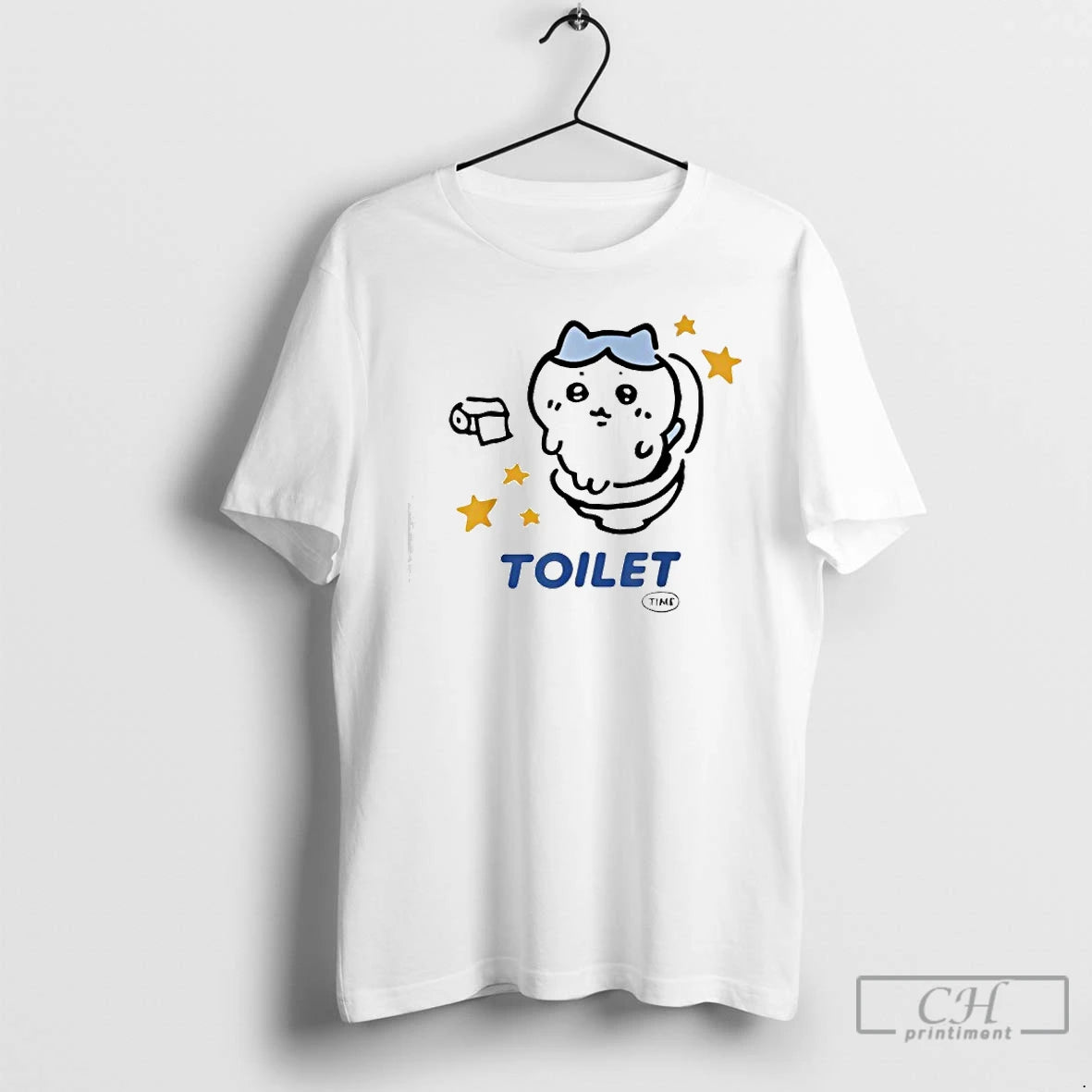 Classic Toilet Time Chikawa Meme T-Shirts, Hoodie, Sweatshirt | AU18TeeNovaLab.com