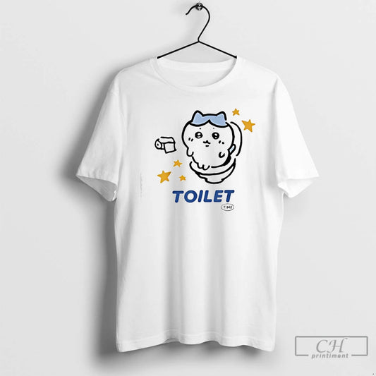Classic Toilet Time Chikawa Meme T-Shirts, Hoodie, Sweatshirt | AU18TeeNovaLab.com
