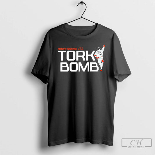 Classic Tork Bomb Spencer Torkelson Detroit Tigers Baseball T Shirts