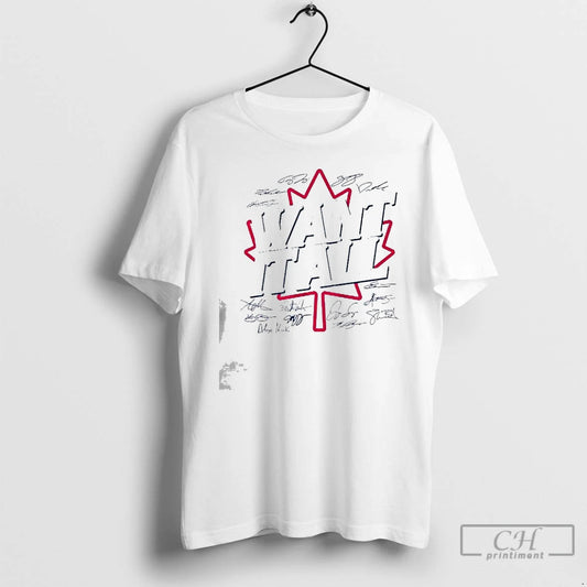Classic Toronto Baseball Want It All Signature T Shirts