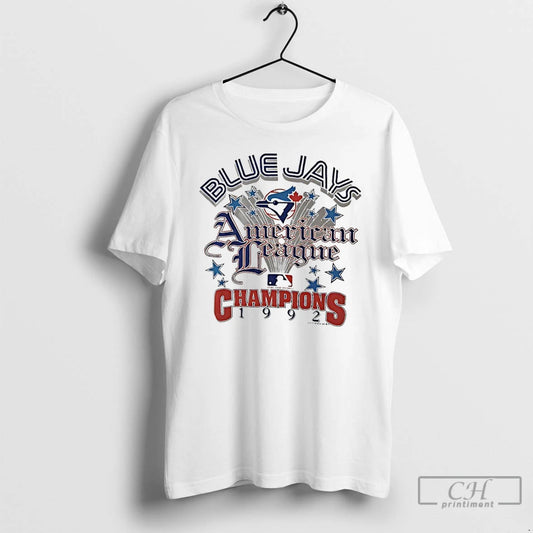 Classic Toronto Blue Jays 1992 American League Champions T Shirts