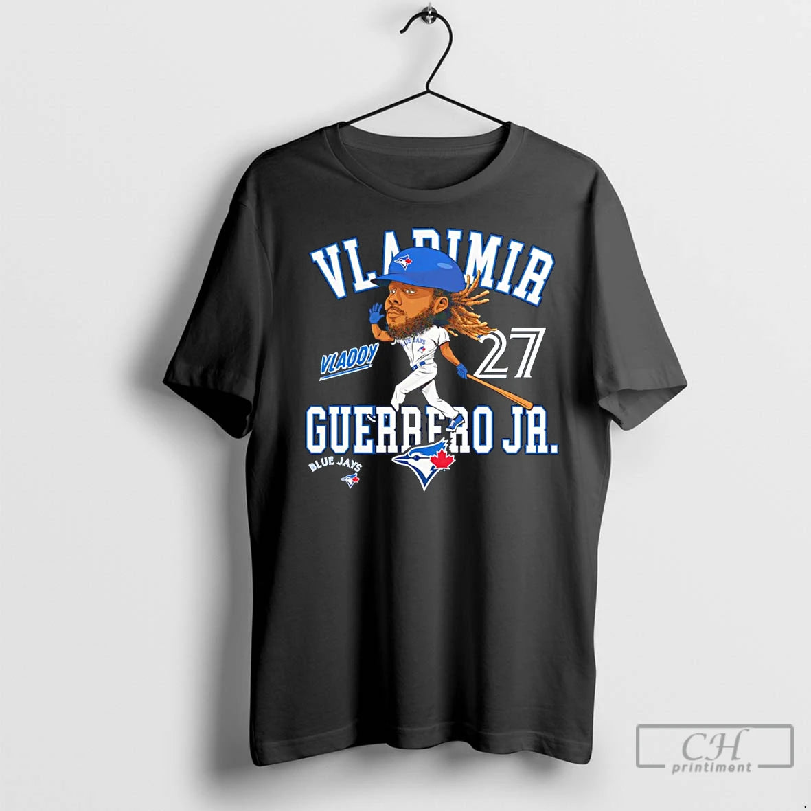 Classic Toronto Blue Jays Vladimir Guerrero Jr Vladdy Caricature