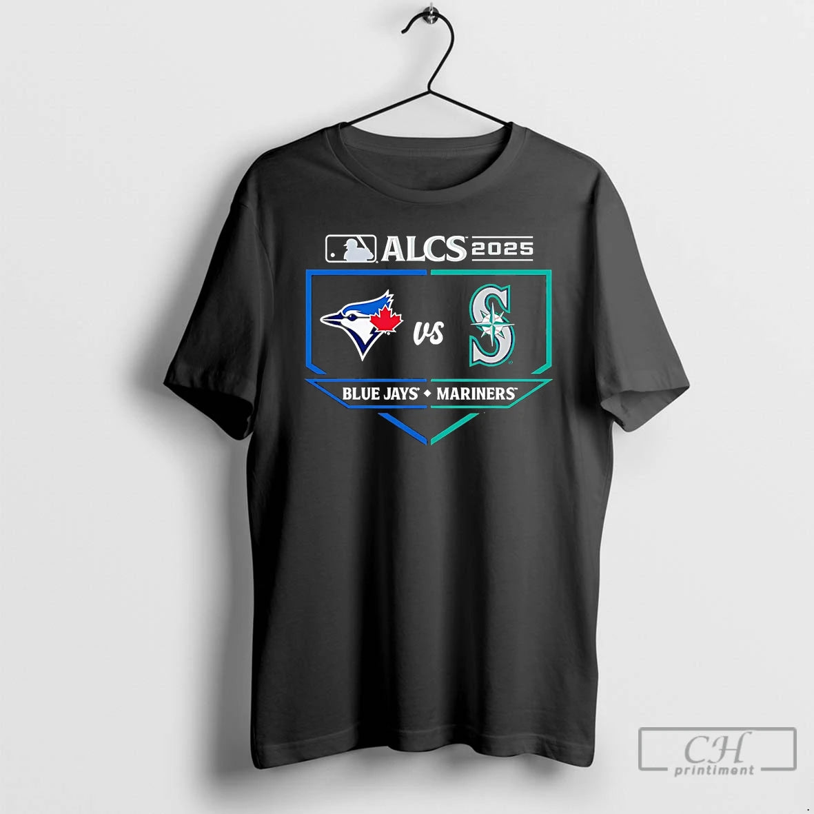 Classic Toronto Blue Jays Vs Seattle Mariners 2025 Alcs Matchup T Shirts