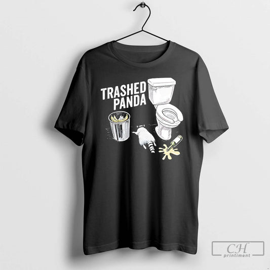 Classic Trashed Panda Funny Drunk Raccoon T-Shirts, Hoodie, Sweatshirt | AU18TeeNovaLab.com
