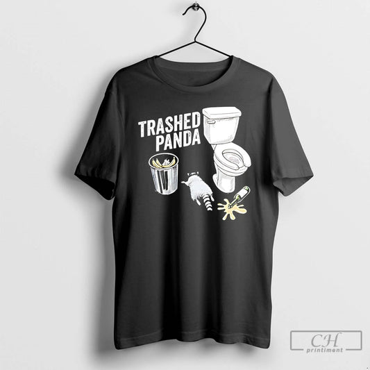 Classic Trashed Panda Drunk Raccoon Funny T-Shirts, Hoodie, Sweatshirt | AU18TeeNovaLab.com