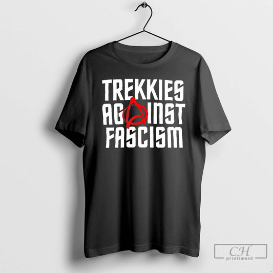 Classic Trekkies Against Fascism T Shirts