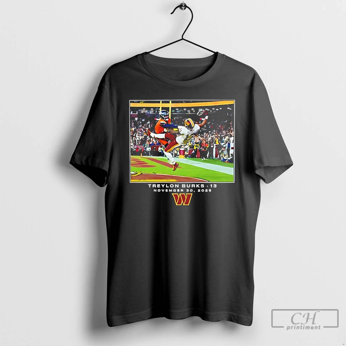 Classic Treylon Burks Washington Commanders Makes Incredible 1 Handed T-Shirts, Hoodie, Sweatshirt | AU18TeeNovaLab.com