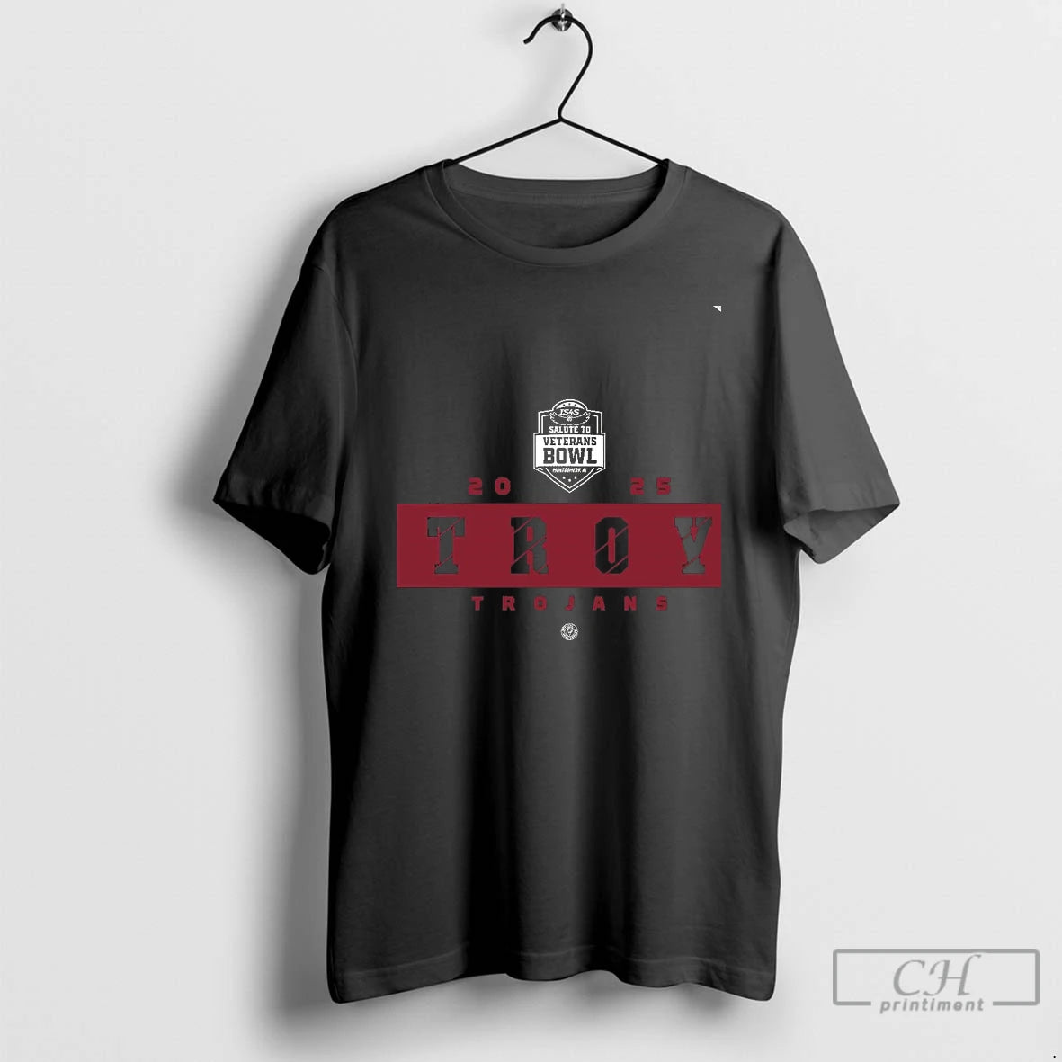Classic Troy Trojans 2025 Salute To Veterans Bowl Chriast T-Shirts, Hoodie, Sweatshirt | AU18TeeNovaLab.com