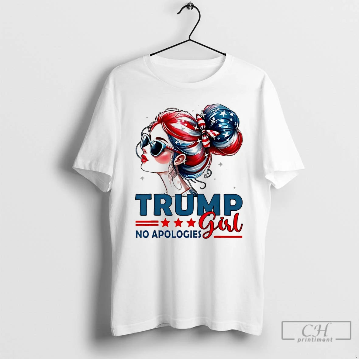 Classic Trump Maga 2025 Girl No Apologies T-Shirts, Hoodie, Sweatshirt | AU18TeeNovaLab.com