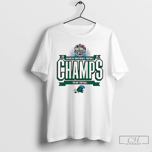 Classic Tulane Green Wave 2025 American Championship T-Shirts, Hoodie, Sweatshirt | AU18TeeNovaLab.com