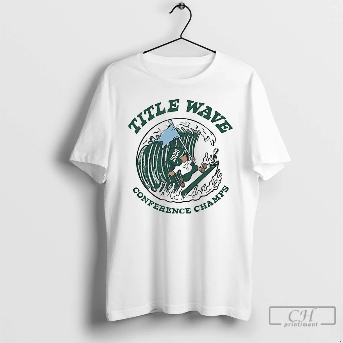 Classic Tulane Green Wave 2025 Title Wave Conference Champs T-Shirts, Hoodie, Sweatshirt | AU18TeeNovaLab.com