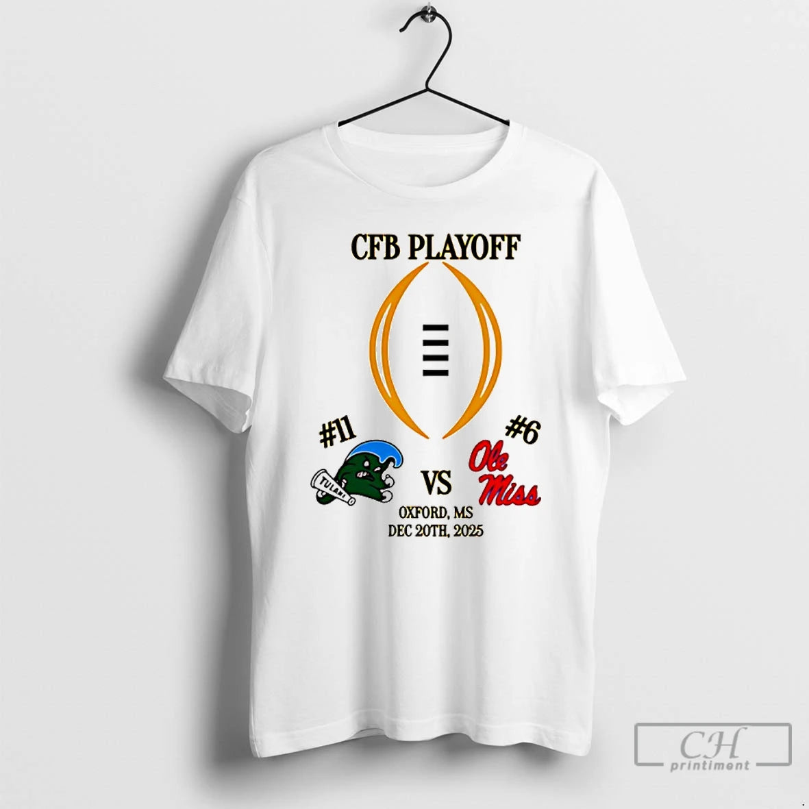 Classic Tulane Vs Ole Miss 2025 Cfp First Rd Playoff Game 3 T Shirts Sweater Hoodie, Sweatshirt | AU18TeeNovaLab.com
